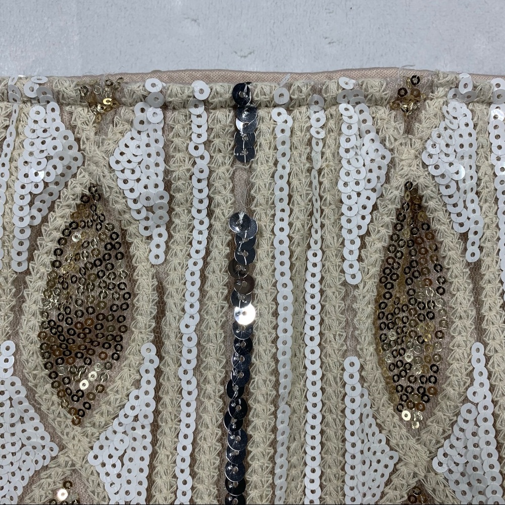 Y2K hello miss Sequin Mini Skirt - Picture 4 of 11
